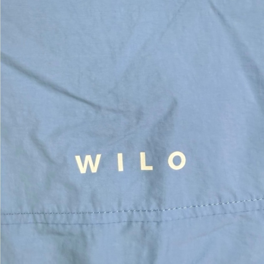 WILO Parachute Shirt Jacket Nylon Women Size Medium Snap Front Zip pockets NWOT - Picture 6 of 12